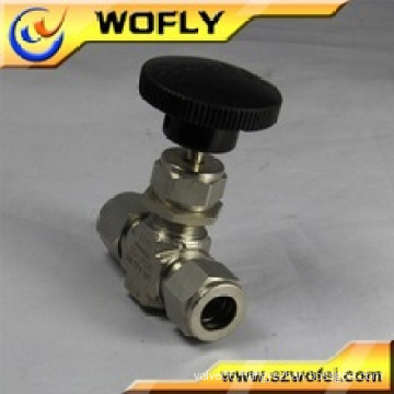 1/2" NPT stainless steel needle valve for oil and gas